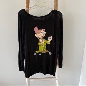 Disney Knit Sweater - Snow White Dopey Dwarf